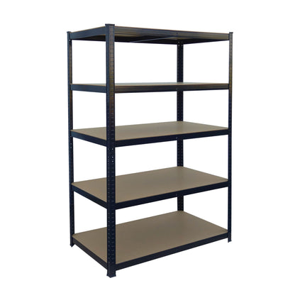 Heavy-Duty Steel Shelving Unit, 5 Adjustable Shelves