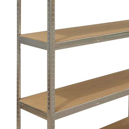 Heavy-Duty Steel Shelving Unit, 5 Tiers, 875 kg Capacity