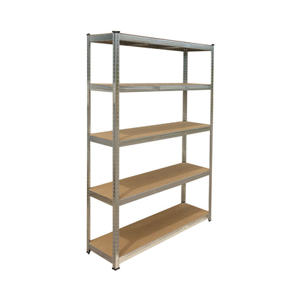 Heavy-Duty Steel Shelving Unit, 5 Tiers, 875 kg Capacity