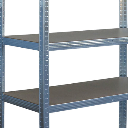 Heavy-Duty Steel Shelving Unit, 5 Tiers, 875 kg Capacity