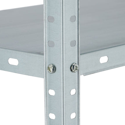 Heavy Duty Steel Shelving Unit, Set of 2, Adjustable