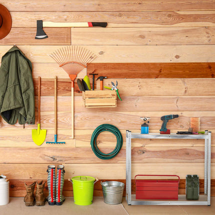 Heavy-Duty Steel Storage Racks, Adjustable Shelves