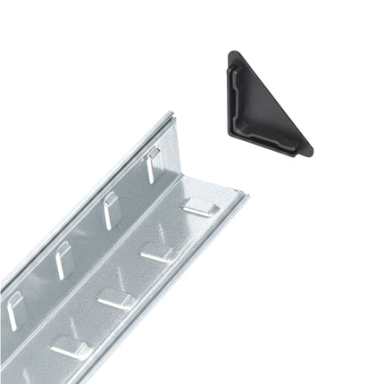 Heavy-Duty Steel Storage Shelf, Adjustable, 180x100x60 cm