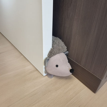 Hedgehog Doorstop – Sand-Filled Cotton, Child-Safe