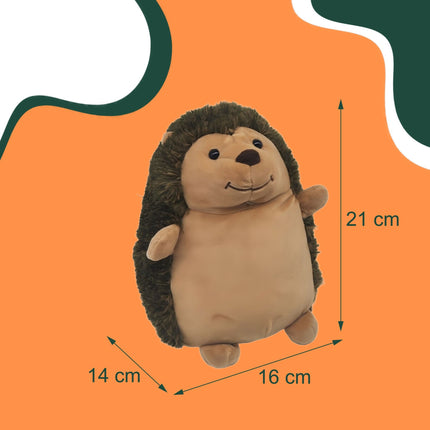 Hedgehog Doorstop, Sand-Filled, Soft Fabric