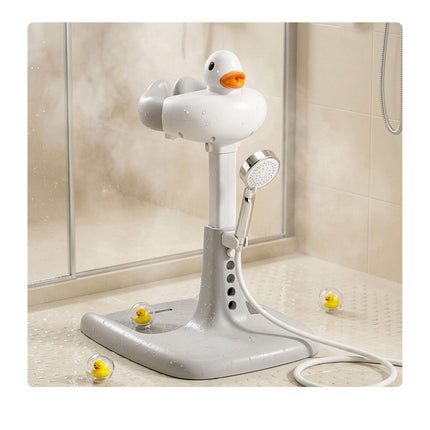 Height-Adjustable Baby Bath Stand with Shower Head Holder