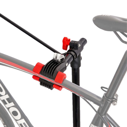 Height-Adjustable Bike Repair Stand, Black, 30 kg Capacity