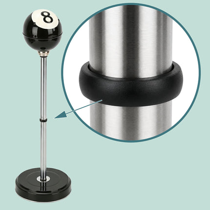 Height-Adjustable Billiard-Style Ashtray, Steel