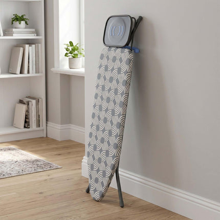 Height-Adjustable Ironing Board, 122x38 cm, Iron Rest