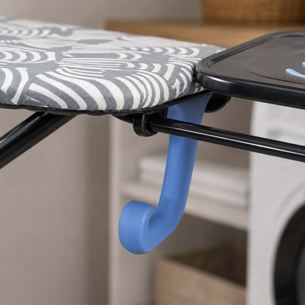 Height-Adjustable Ironing Board, 122x38 cm, Iron Rest