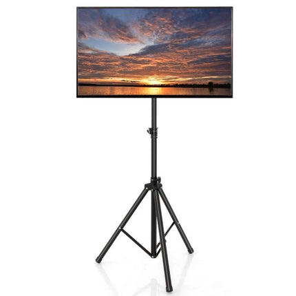 Height-Adjustable TV Tripod Stand, 21–47 Inch, 35 kg