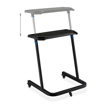 Height-adjustable multifunctional desk