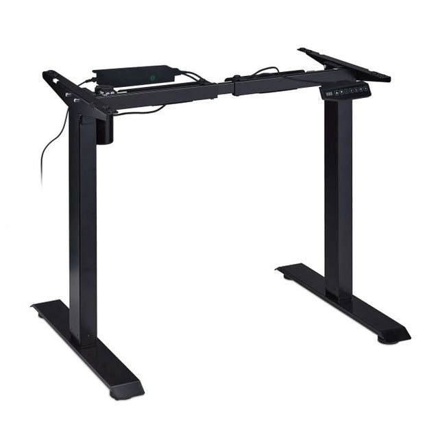Height adjustable table frame