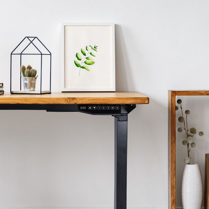 Height adjustable table frame
