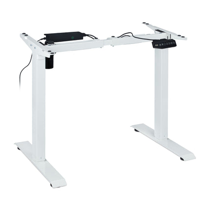 Height adjustable table frame