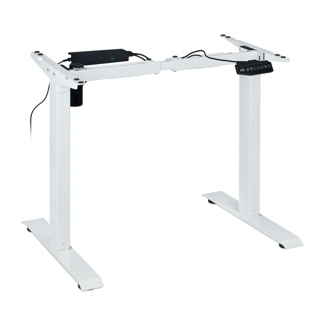 Height adjustable table frame