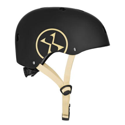 Helmet Black-Beige, Size L (58-61cm)