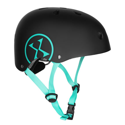 Helmet Black-Blue, Size L (58-61cm)