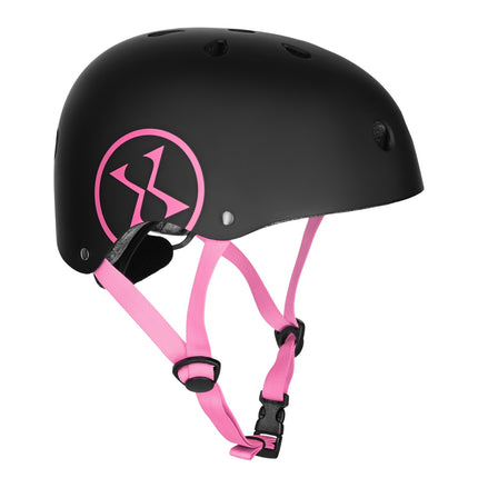 Helmet Black-Pink, Size L (58-61cm)