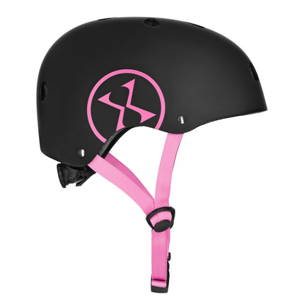 Helmet Black-Pink XS (48-52cm) – Lightweight, Durable