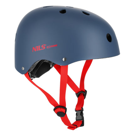Helmet Gray-Red XS (48-52cm)