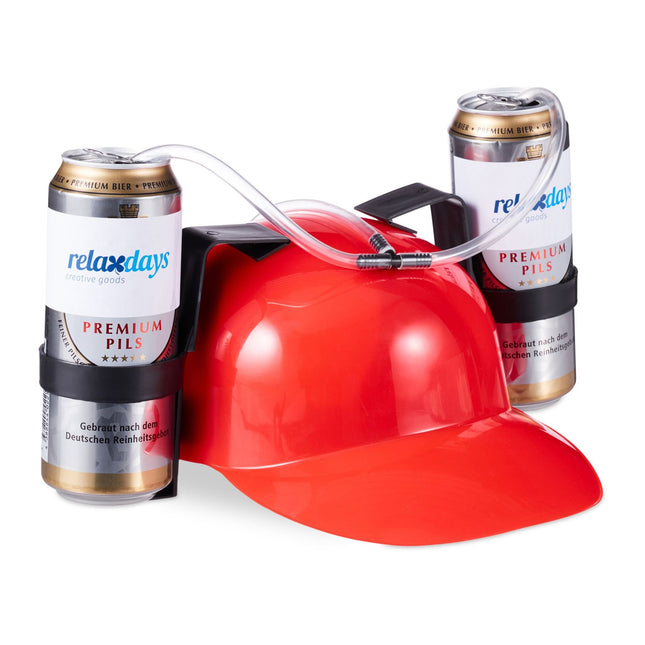 Helmet for drinking at parties