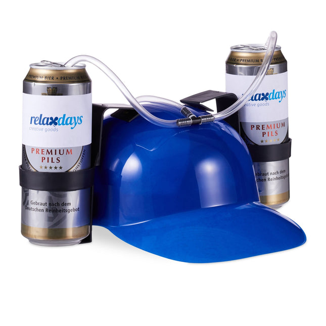 Helmet for drinking at parties