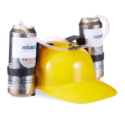 Helmet for drinking at parties
