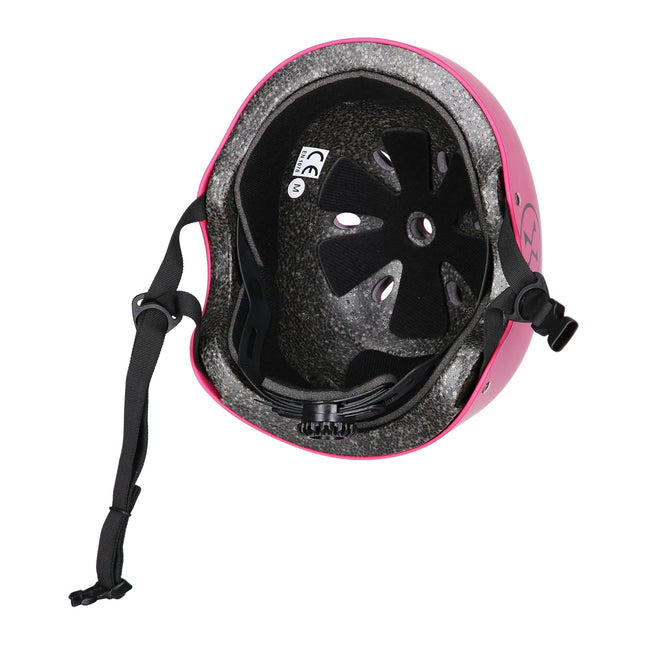 Helmet with Protectors Set, Pink, Size M