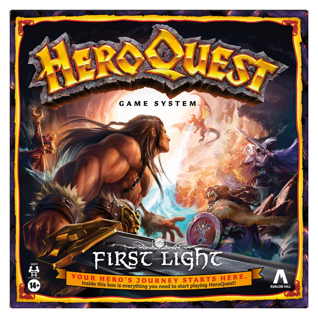 HeroQuest First Light Expansion Board Game for 1-5 Players
