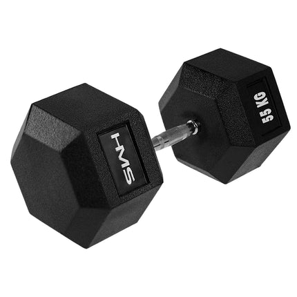Hex Dumbbell 55kg – Durable, Versatile Weight Training