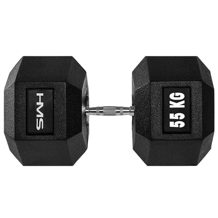 Hex Dumbbell 55kg – Durable, Versatile Weight Training