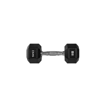 Hex Dumbbell 8 kg – Rubber-Coated, Anti-Slip Grip