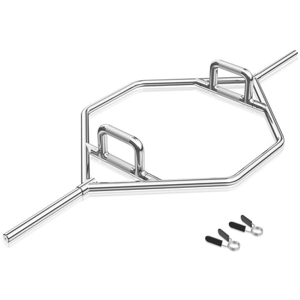 Hex Trap Bar, Raised Handles, 363 kg, Standard Plates