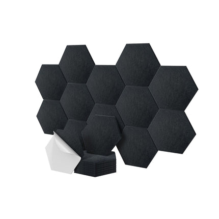 Hexagon Acoustic Panels, Self-Adhesive, Noise Reduction