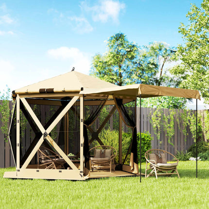 Hexagon Pavilion Tent, 3x2.6m, Waterproof, UV Resistant