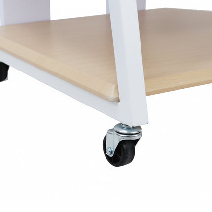 Hi-Fi Rack, 4 Shelves, Adjustable, Cable Organizer