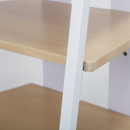 Hi-Fi Rack, 4 Shelves, Adjustable, Cable Organizer