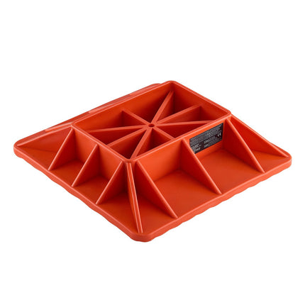 High Lift Jack Base, 7000 lb Capacity, 295 mm PP Pad