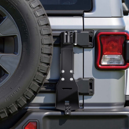 High Lift Jack Mount Bracket Kit, Steel, Fits YJ TJ JK JL