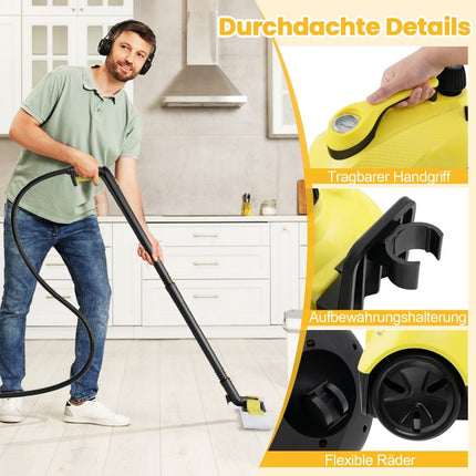 High-Pressure Steam Cleaner, 2000W, 1.8L Tank, 160C