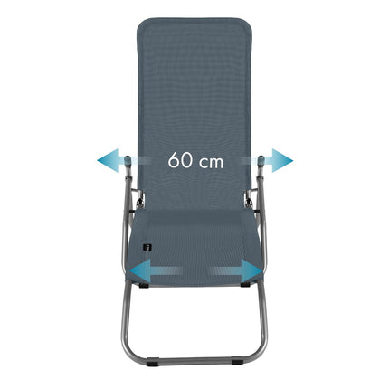 Hiking/Beach Lounger, Gray, Portable, Foldable