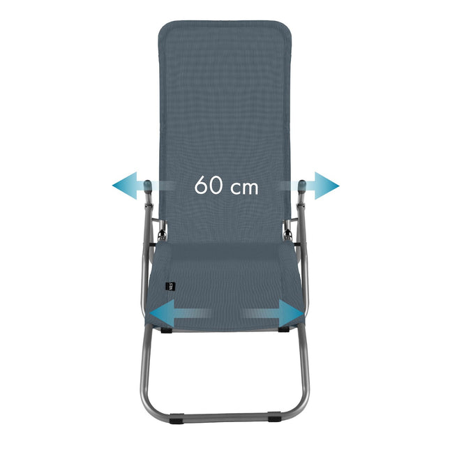Hiking/Beach Lounger, Gray, Portable, Foldable