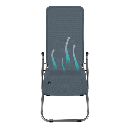 Hiking/Beach Lounger, Gray, Portable, Foldable