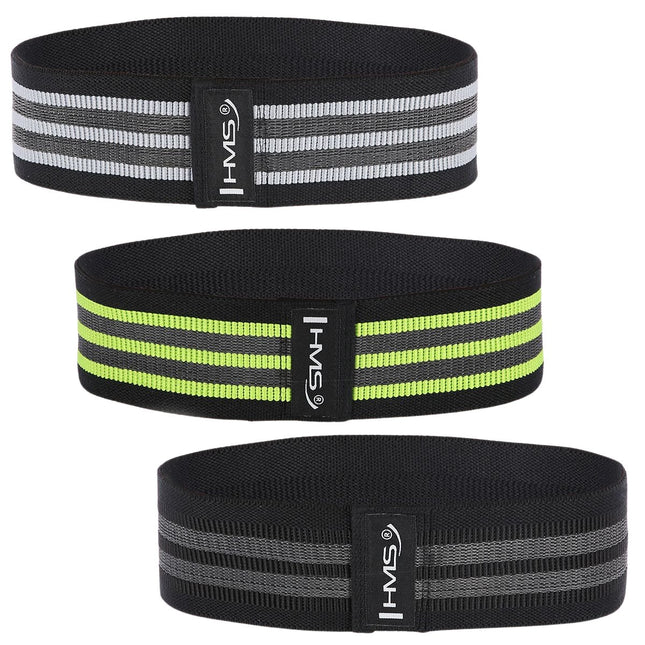 Hip Band Set – 3 Resistance Levels, 3-Piece