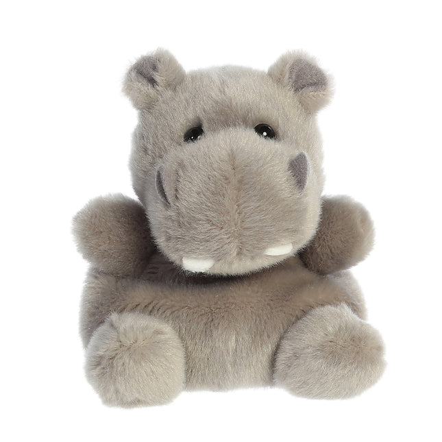Hippo Plush Toy, 12 cm, Soft and Cuddly Stuffed Animal