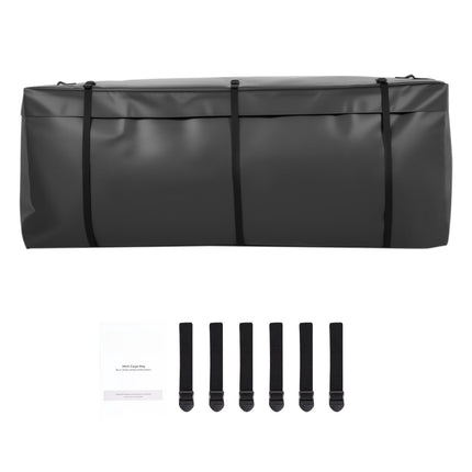 Hitch Cargo Carrier Bag, Waterproof, 20 Cu Ft, 6 Straps