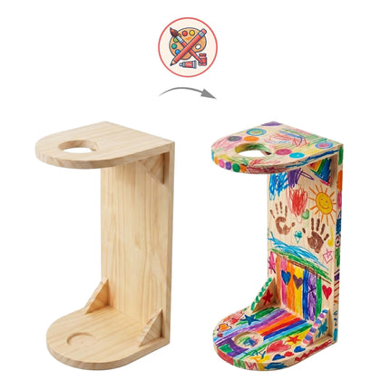 Hobby Horse Wall Mounts, Set of 2, Paintable Pine