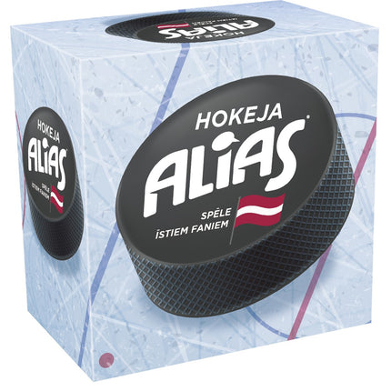 Hockey Board Game Alias in Latvian Language Edition