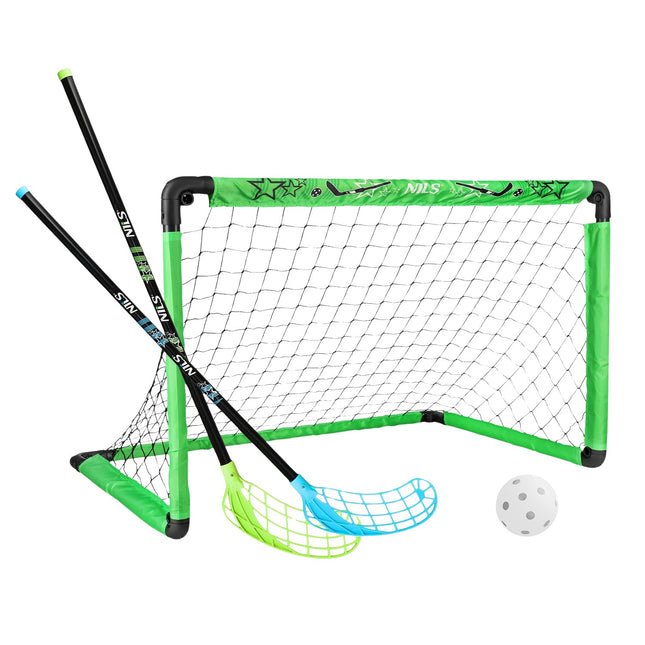 Hockey Set with Goal, 2 Sticks & Ball